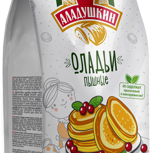 Смесь мучная АЛАДУШКИН Оладьи пышные