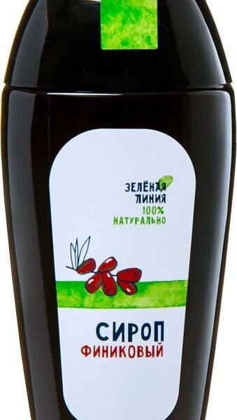 Сироп Зеленая линия финиковый 240г