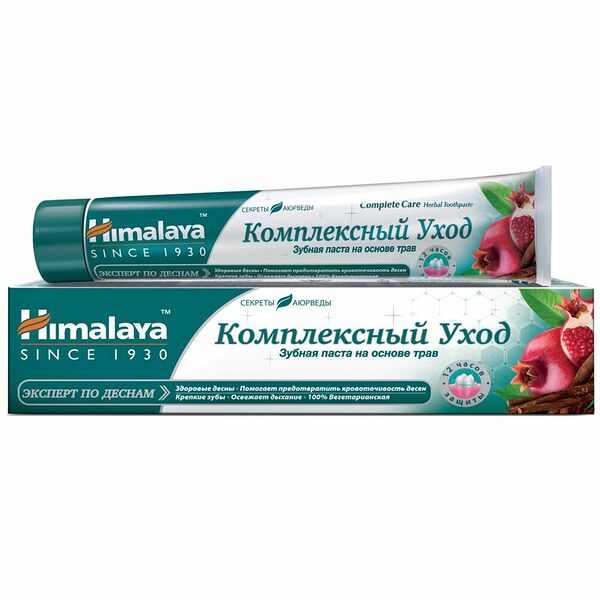 Зубная паста Himalaya Herbals Complete Care Комплексный уход/защита ассортимент