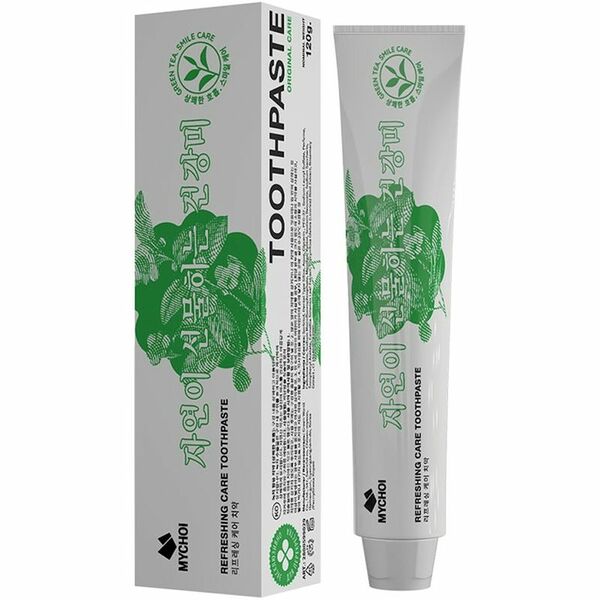 Зубная паста Mychoi Свежее Дыхание с зеленым чаем, 120г