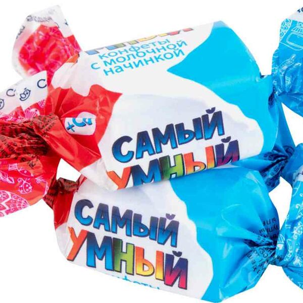 Конфеты шоколадные Сладуница Самый умный весовые