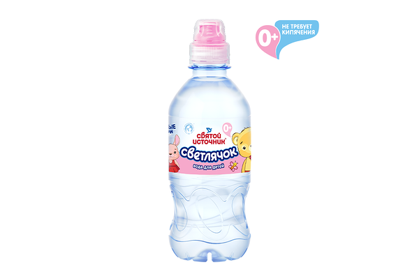 Вода питьевая детская Святой Источник Светлячок негазированная