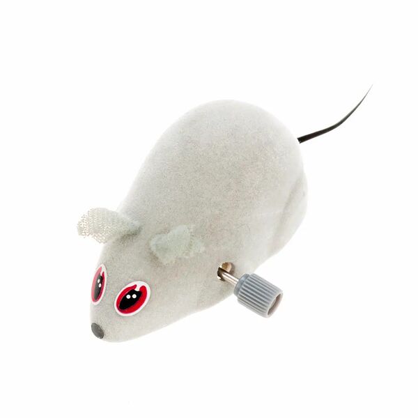 Игрушка для кошек Мышь заводная 7,5 см