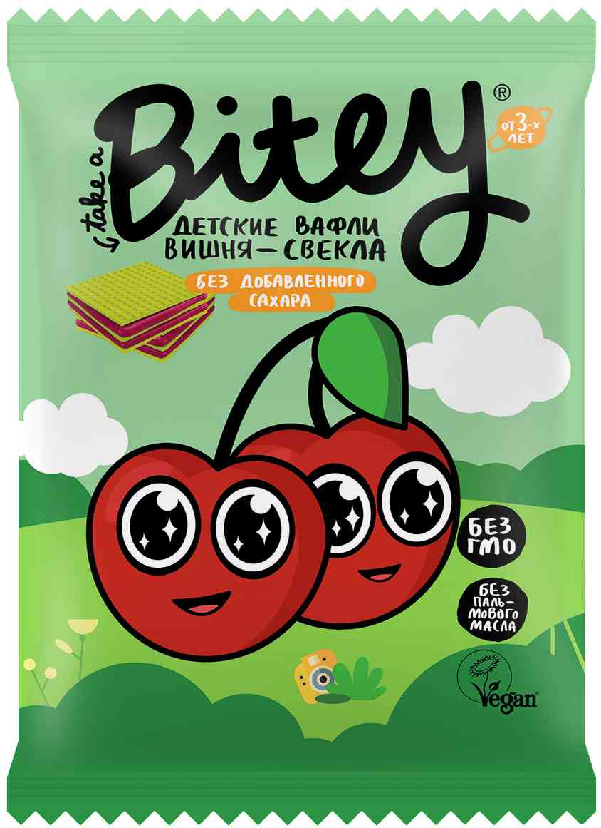 

Вафли Take a Bitey Вишня-Свёкла 35 г