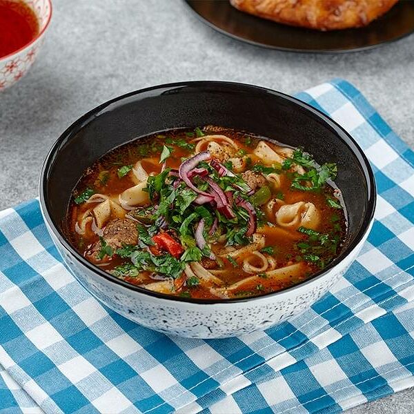 Лагман с говядиной