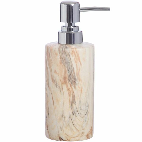 Дозатор для жидкого мыла Vanstore Бежевый мрамор
