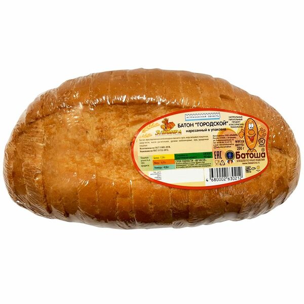 Батон Городской в нарезке