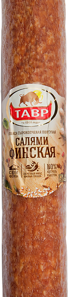 Колбаса ТАВР Финская салями с/к в/у вес 