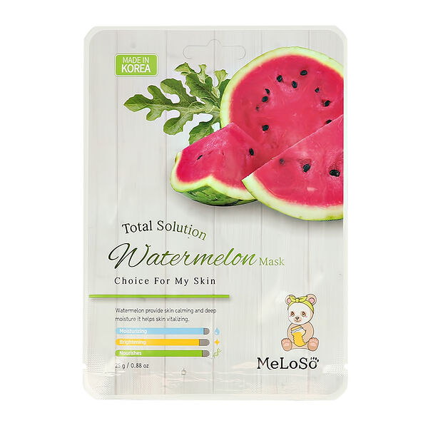 Маска для лица Meloso Total Solution с экстрактом арбуза (себорегулирующая) 25 г