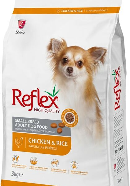 Сухой корм для собак Reflex Small Breed Adult Dog Food для мелких пород с курицей и рисом 3кг