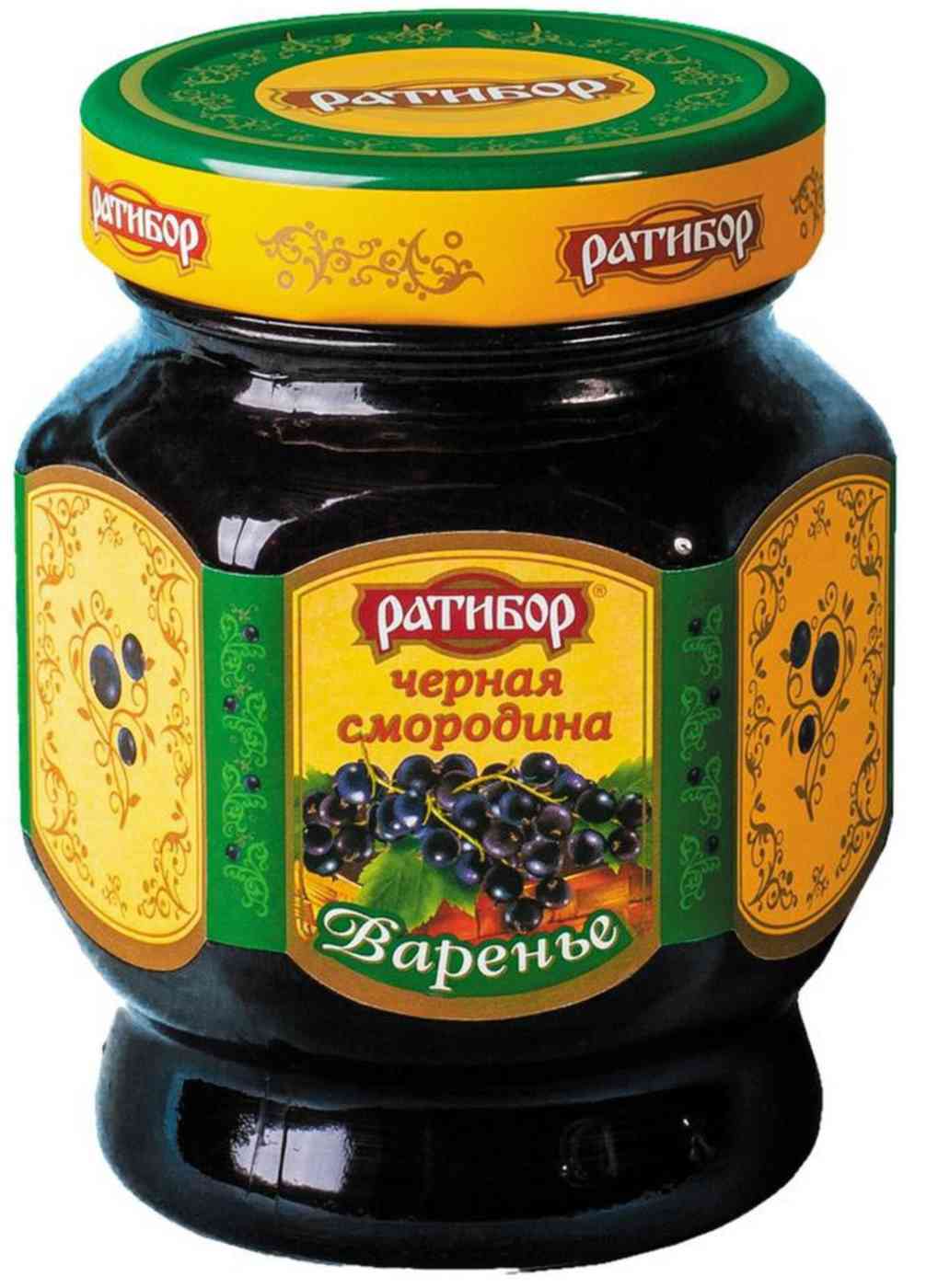 

Варенье Ратибор из чёрной смородины 360 г