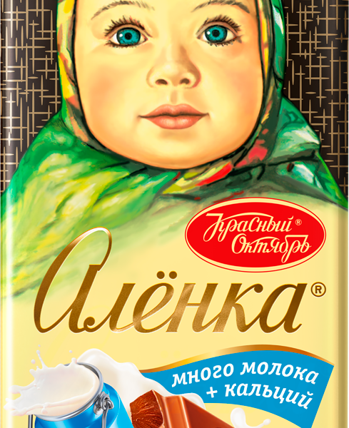 Шоколад Аленка Много молока + кальций молочный