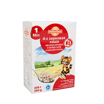 Каша Myllyn Paras 4 вида зерновых 300 г Финляндия