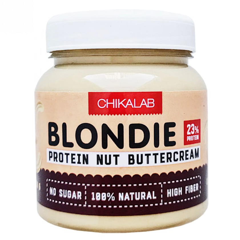 

Chikalab Blondie паста орехово-протеиновая белая с кешью 250 г