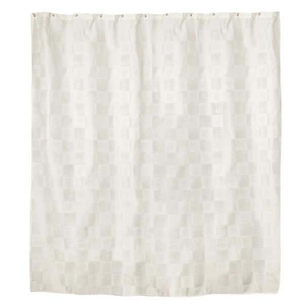Занавеска для ванной комнаты Verran Dagha beige, 180х180 см, полиэстер