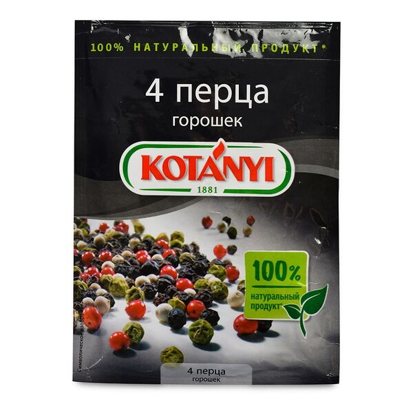 Приправа Смесь 4 перцев Kotanyi, 20 г