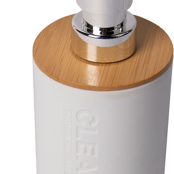 Дозатор для жидкого мыла Бамбук пластиковый 
