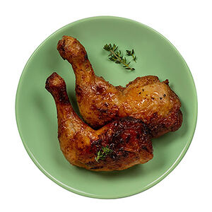 Окорочка куриные гриль в медово-горчичном маринаде