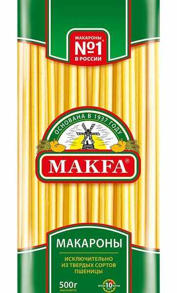 Макароны Makfa длинные, 500г