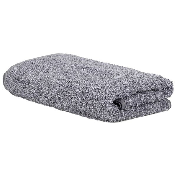 Полотенце махровое ДМ-Текстиль Vica versa, серый, хлопок, 50х100 см