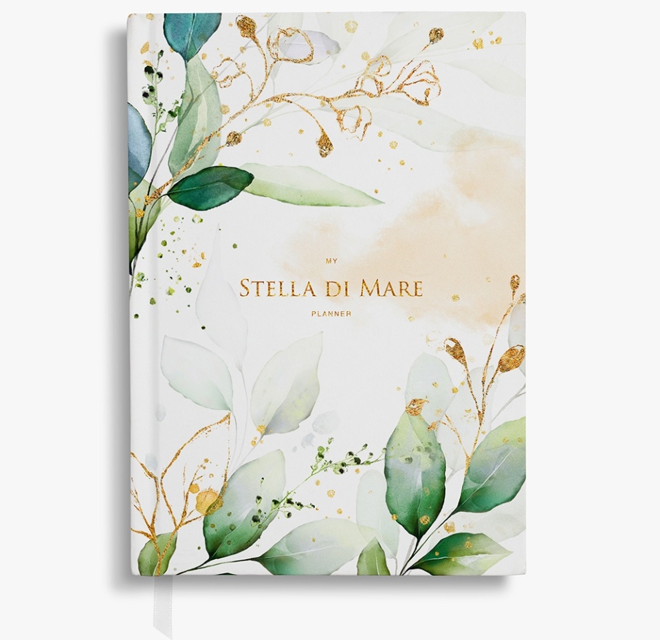 

Ежедневник Stella Classic Flora Green, Stella di Mare, 15,5*21,5 см, Россия