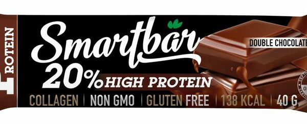 Батончик Smartbar Protein в тёмной глазури 40г