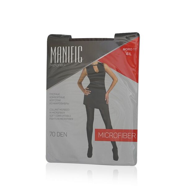 Женские колготки Manific из микрофибры 70den цвет кофе 4 размер