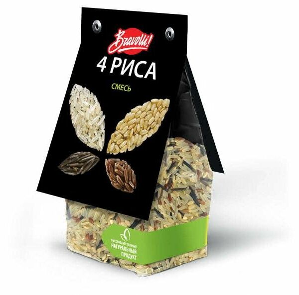 Рис смесь 4 вида ТМ Bravolli
