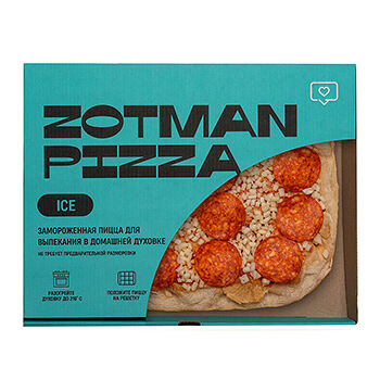 Пицца Zotman pizza Замороженная Пепперони