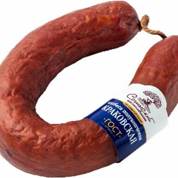 Колбаса полукопчёная Сочинский МК Краковская категория Б