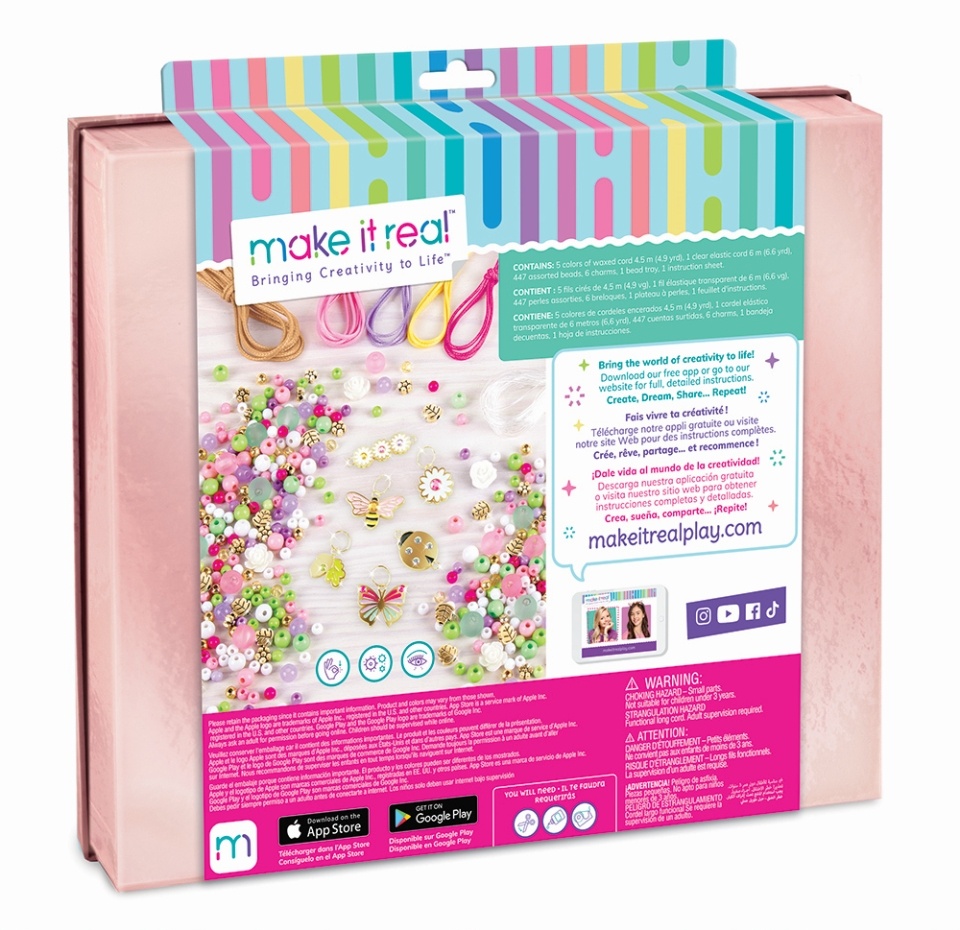 

Набор для создания украшений Make it Real Хрустальные секреты "Сказочная природа с кристаллами Swarovski", Китай