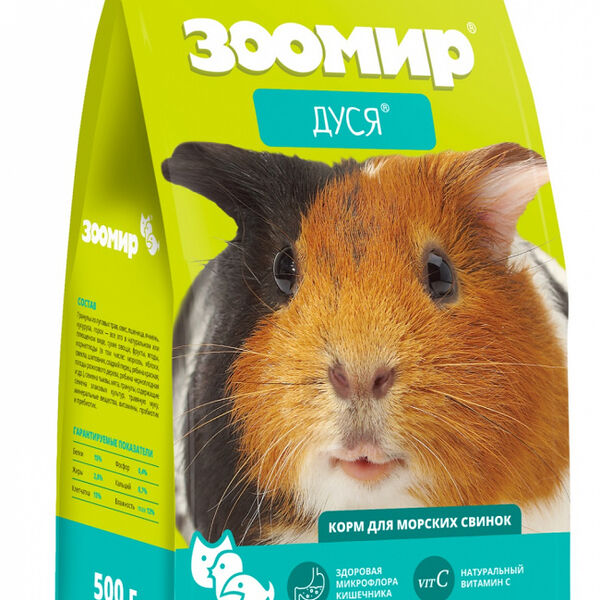 Корм для морских свинок Зоомир Дуся 500 г