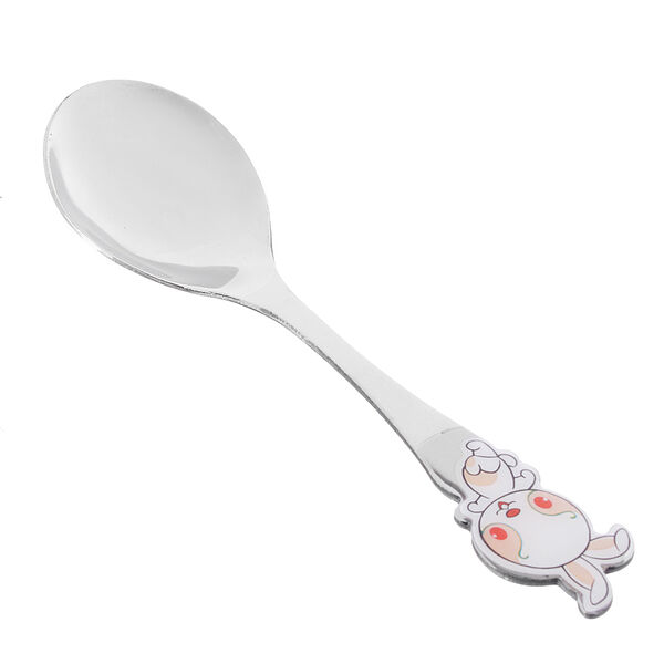 Ложка детская зверушка нерж.сталь 12 дизайнов в ассортименте
