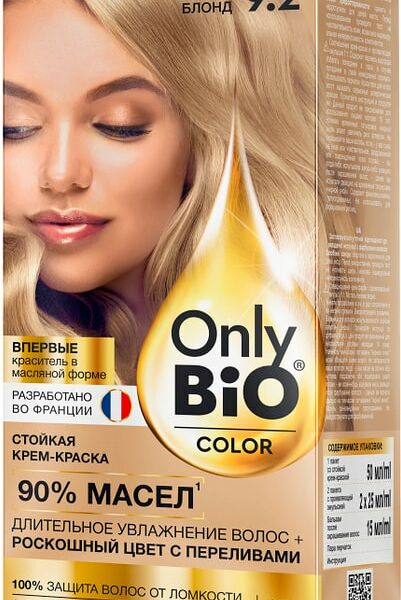 Краска для волос Only Bio Color т9.2 Пшеничный блонд