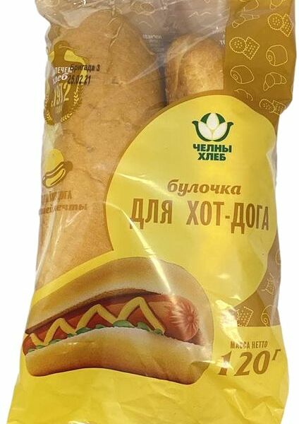 Булочка для хот-дога Челны-Хлеб, 2 шт.