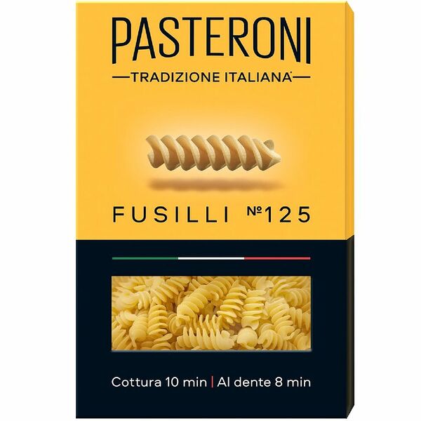 Макароны Pasteroni Fusilli №125 400г