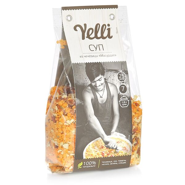 Суп Yelli Масурдал из чечевицы 250 г