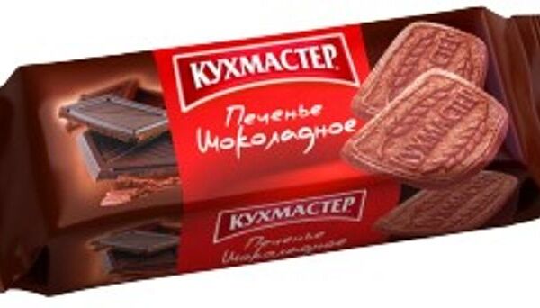 Печенье Кухмастер Шоколадное сахарное