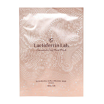 Маска для лица увлажняющая косметическая Lactoferrin Lab, Япония