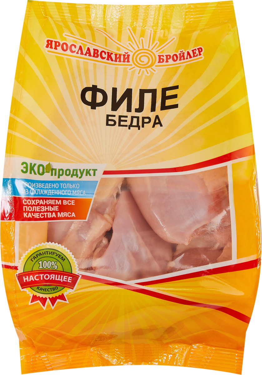 

Филе бедра цыпленка охлажденное ТМ Ярославский Бройлер вес