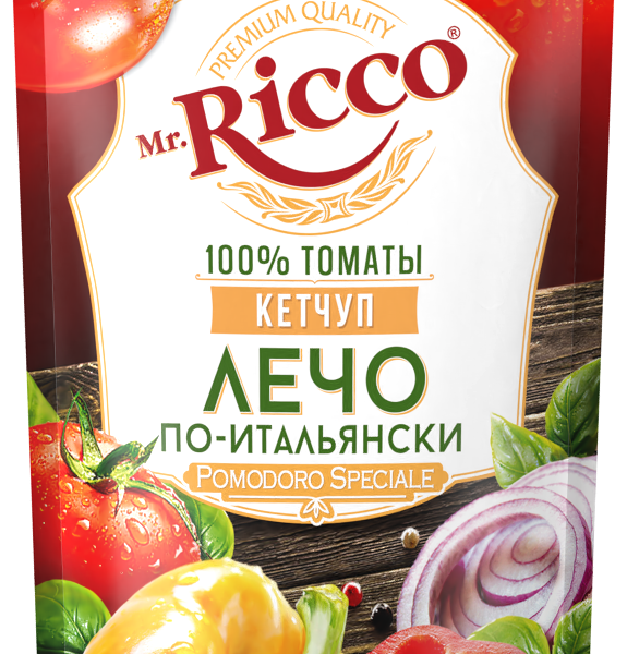 Кетчуп Mr.Ricco Pomodoro Speciale Лечо по-итальянски, 350г