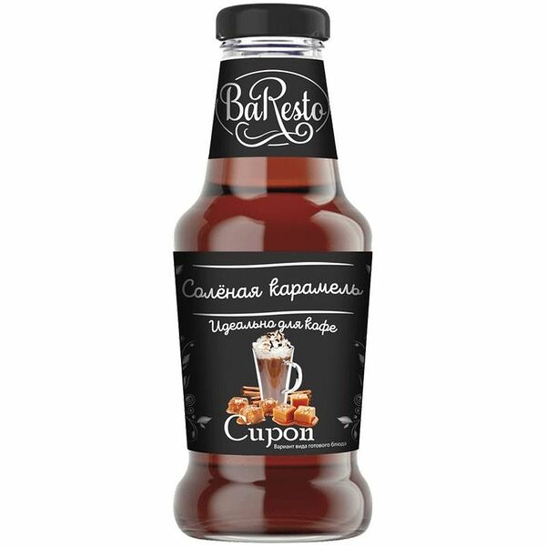 Сироп Соленая карамель Baresto 250мл ст/б