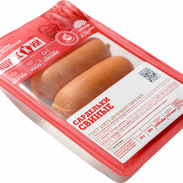 Сардельки Ишимский МК Свиные 450г