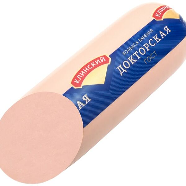Колбаса Клинский Докторская вареная 0.8-1.1кг