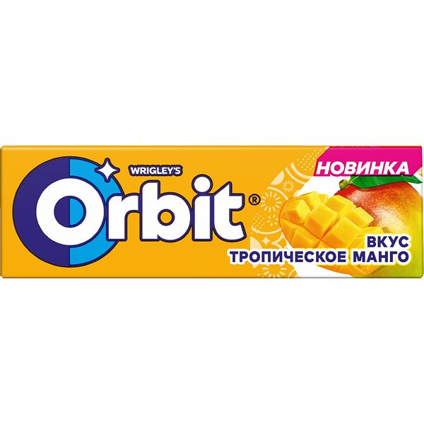 Жевательная резинка Orbit Тропическое Манго