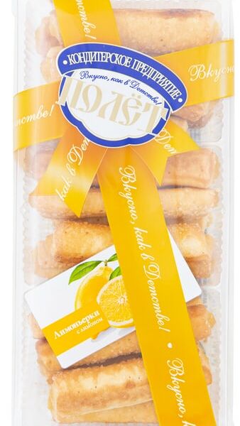 Десерт слоеный Полет Лимоньерки с лимоном 300г