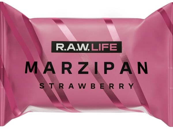 Конфета R.A.W. LIFE Marzipan Wild Strawberry 19г