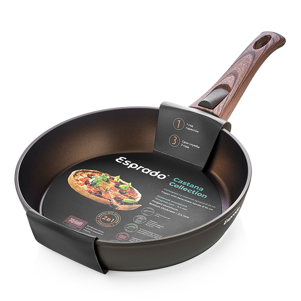 Сковорода с ручкой Castana Esprado, 24 см