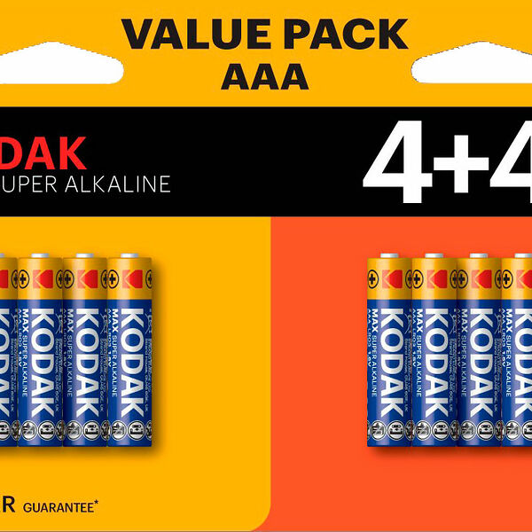 Батарейки Kodak Max Alkaline Ааа 4+
