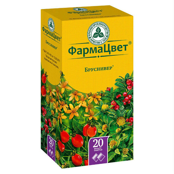Бруснивер сбор фильтр-пакеты 20 шт